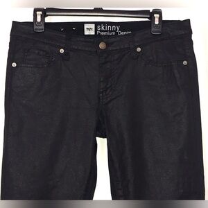 #036 Sz 8 Mossimo | Black | Skinny Premium Denim